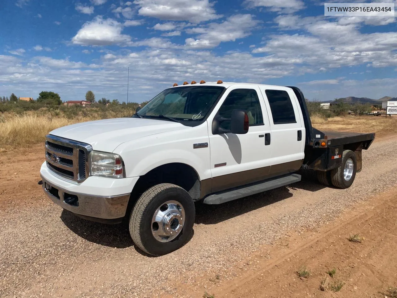 2006 Ford F350 Super Duty VIN: 1FTWW33P16EA43454 Lot: 76930824