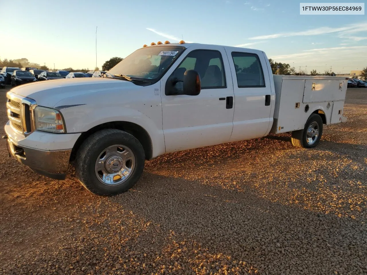 2006 Ford F350 Srw Super Duty VIN: 1FTWW30P56EC84969 Lot: 76931794