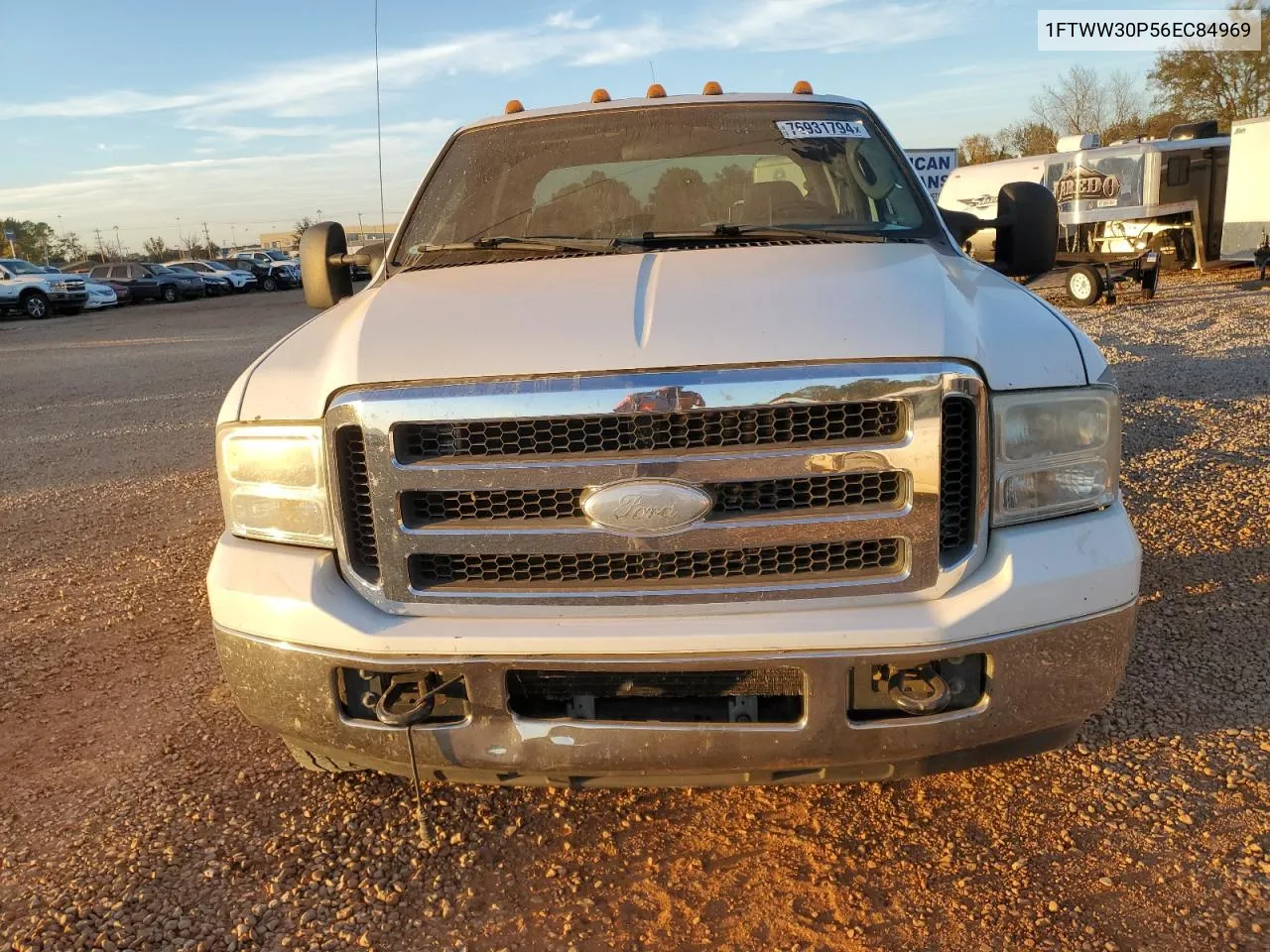 2006 Ford F350 Srw Super Duty VIN: 1FTWW30P56EC84969 Lot: 76931794