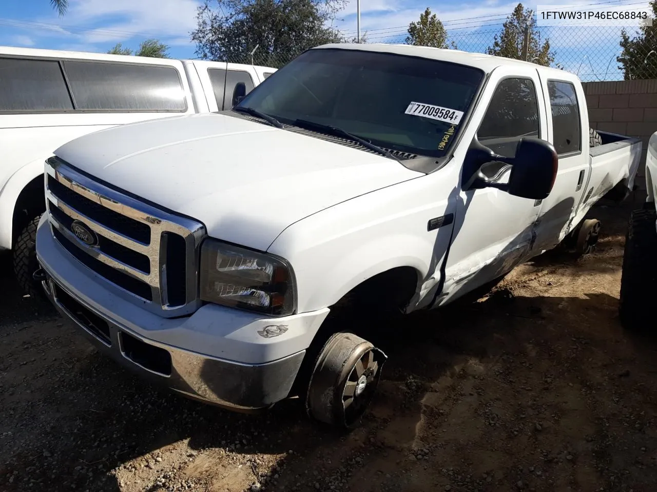 2006 Ford F350 Srw Super Duty VIN: 1FTWW31P46EC68843 Lot: 77009584