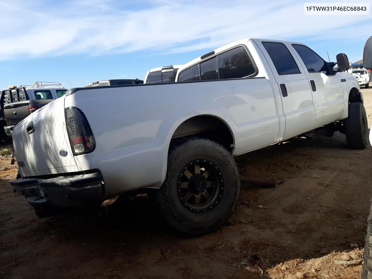 2006 Ford F350 Srw Super Duty VIN: 1FTWW31P46EC68843 Lot: 77009584