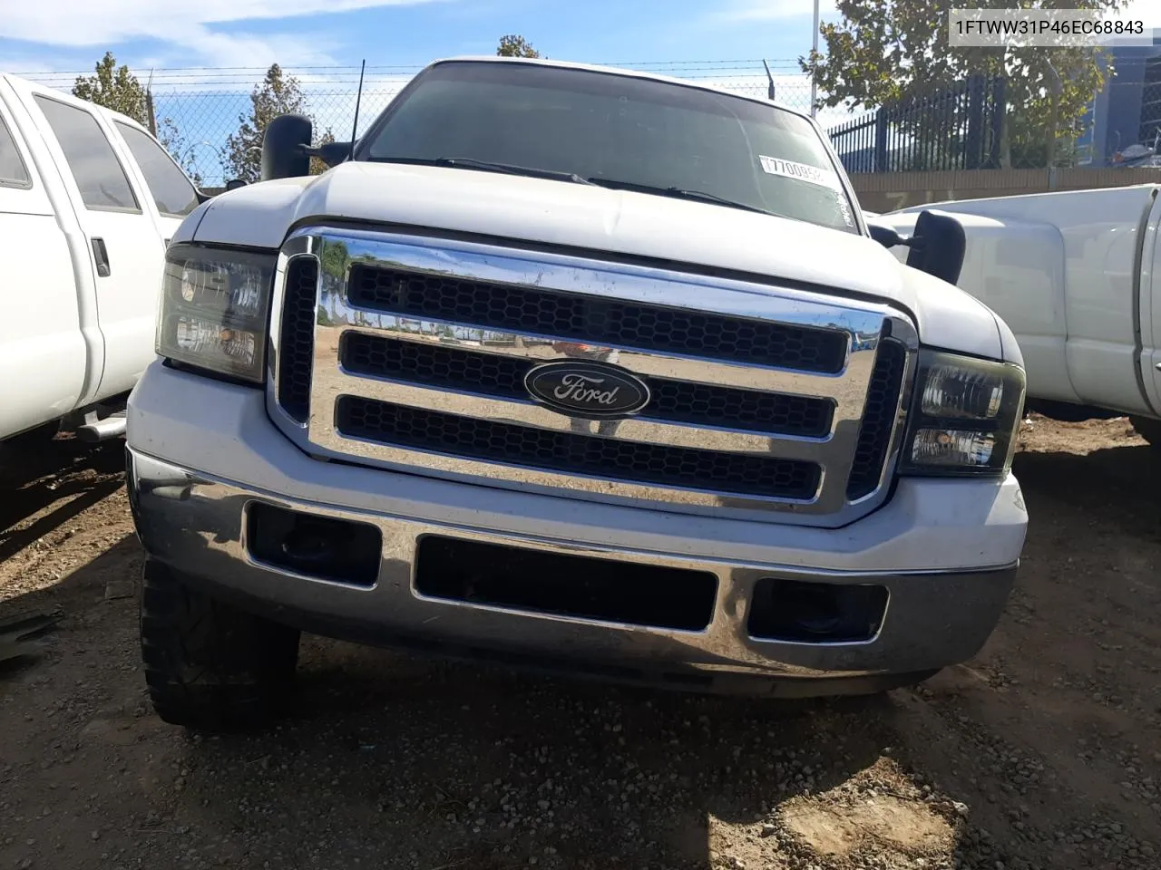 2006 Ford F350 Srw Super Duty VIN: 1FTWW31P46EC68843 Lot: 77009584