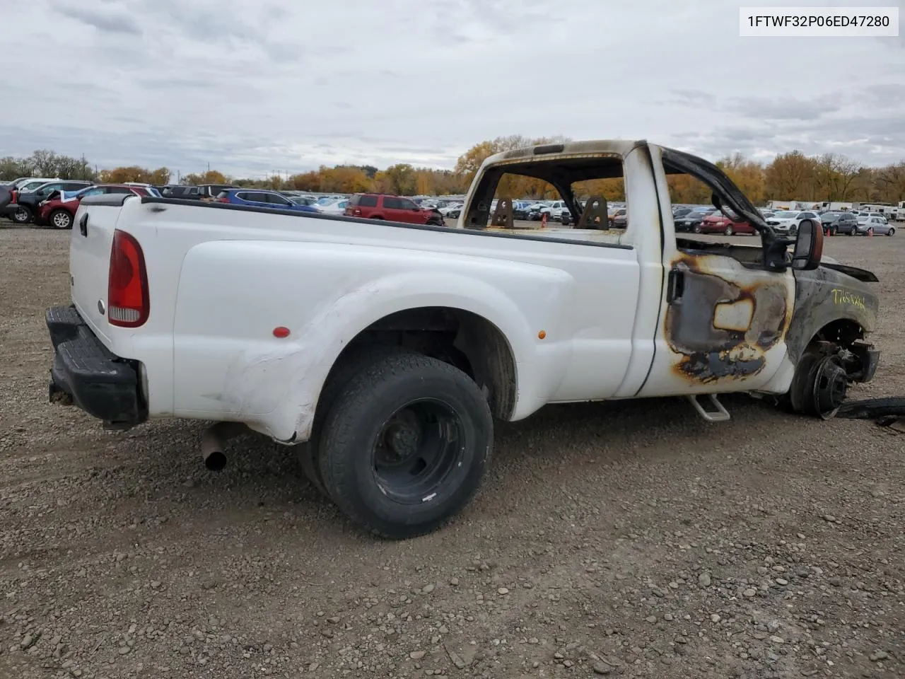 2006 Ford F350 Super Duty VIN: 1FTWF32P06ED47280 Lot: 77658294