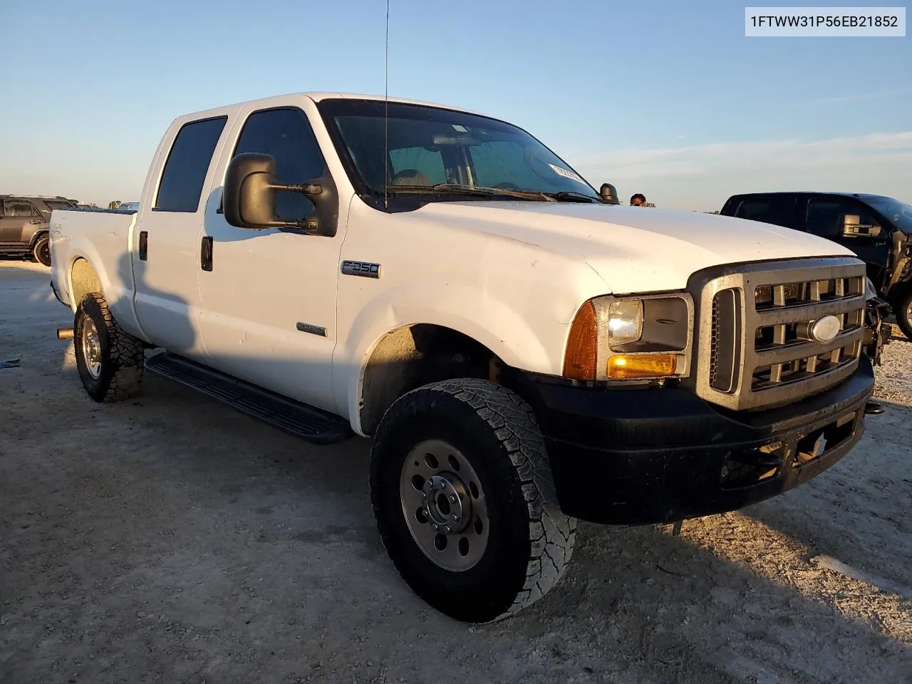 2006 Ford F350 Srw Super Duty VIN: 1FTWW31P56EB21852 Lot: 78232994