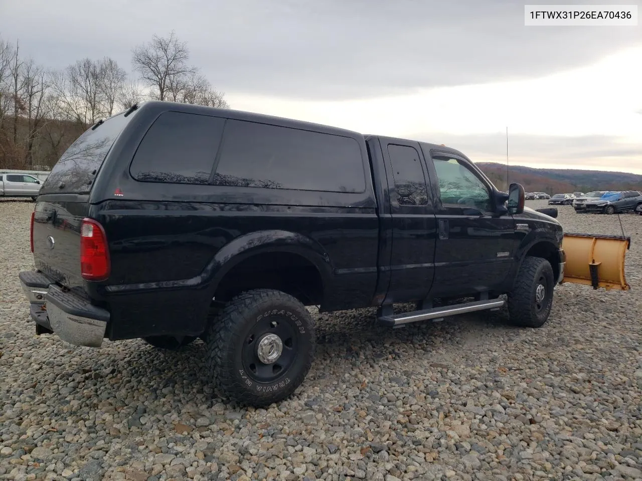 2006 Ford F350 Srw Super Duty VIN: 1FTWX31P26EA70436 Lot: 78607264