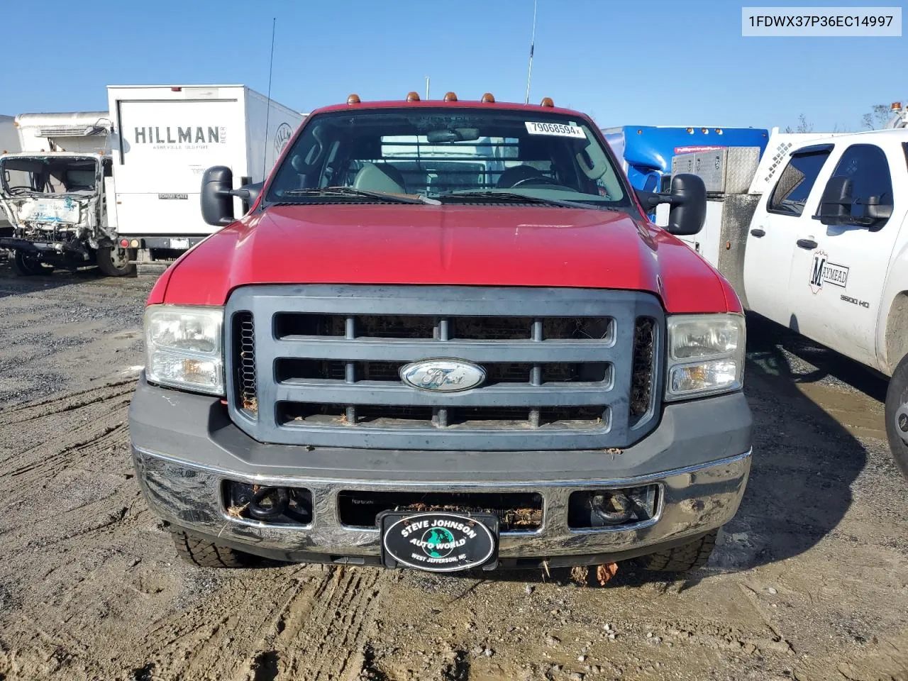 2006 Ford F350 Super Duty VIN: 1FDWX37P36EC14997 Lot: 79068594