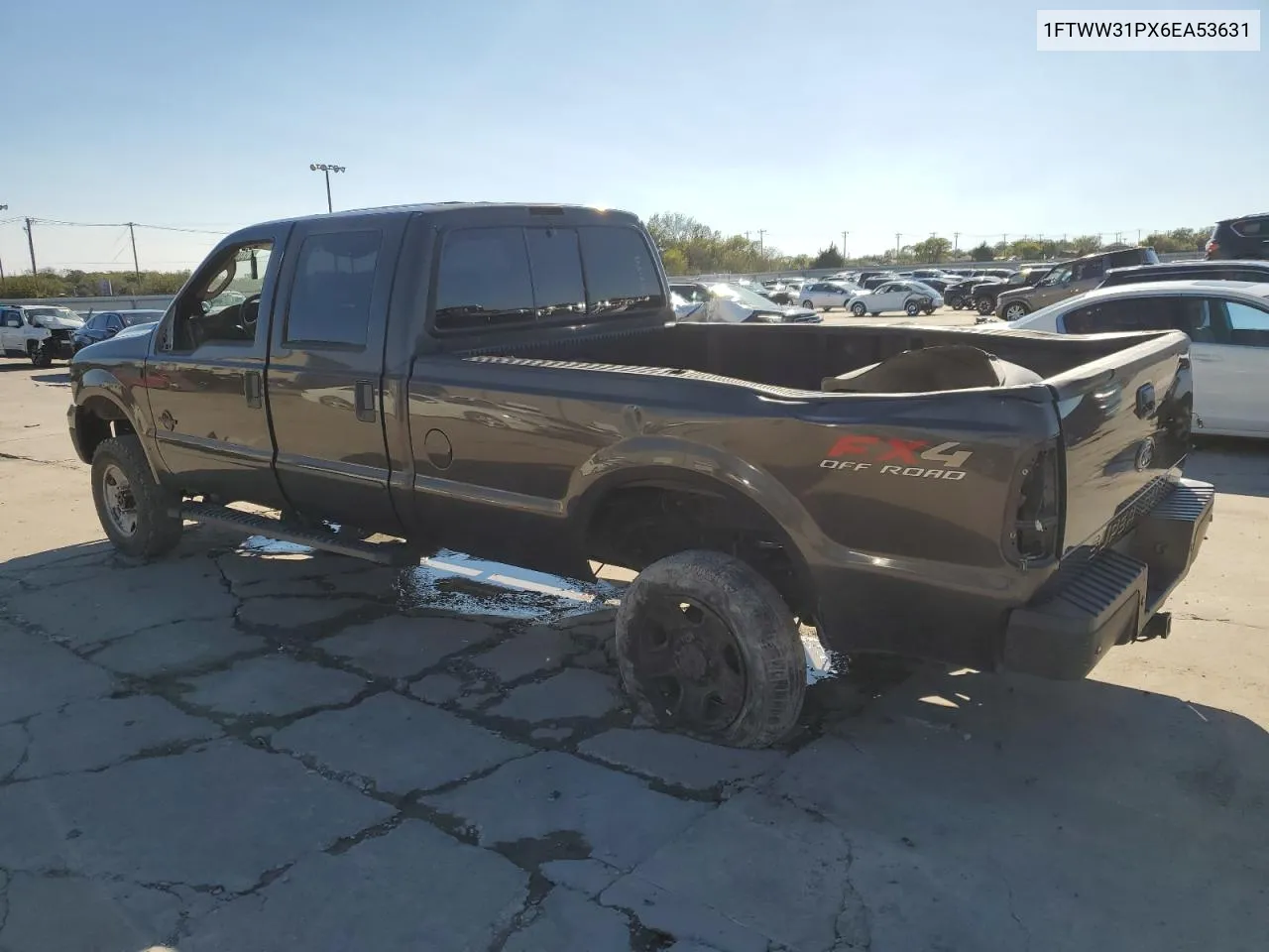 2006 Ford F350 Srw Super Duty VIN: 1FTWW31PX6EA53631 Lot: 79396214