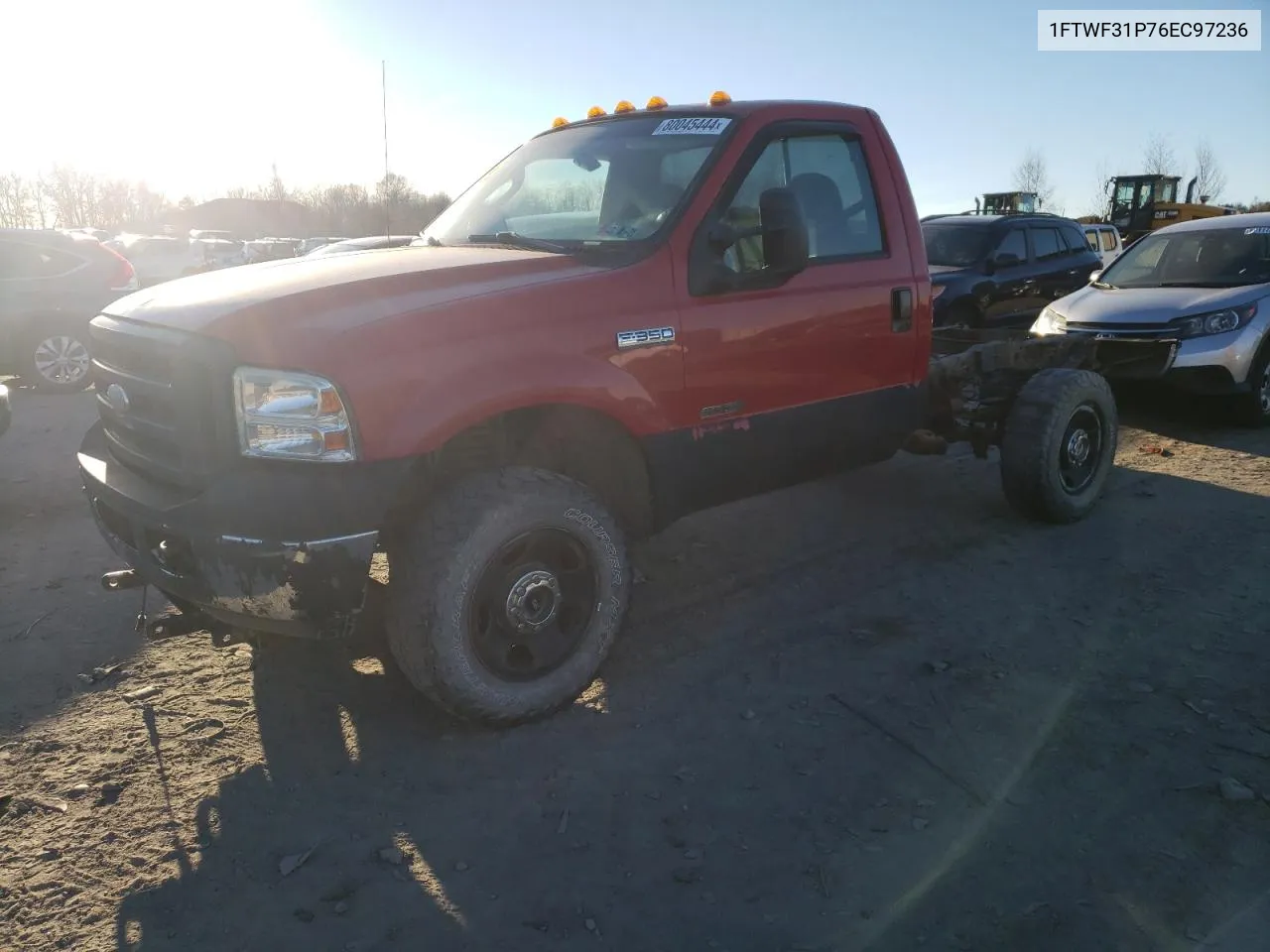 2006 Ford F350 Srw Super Duty VIN: 1FTWF31P76EC97236 Lot: 80045444