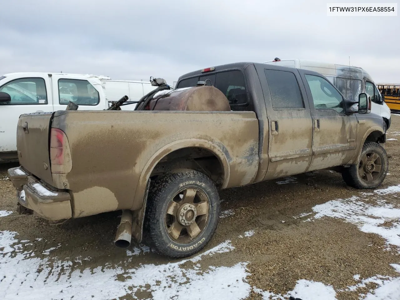 2006 Ford F350 Srw Super Duty VIN: 1FTWW31PX6EA58554 Lot: 80316454