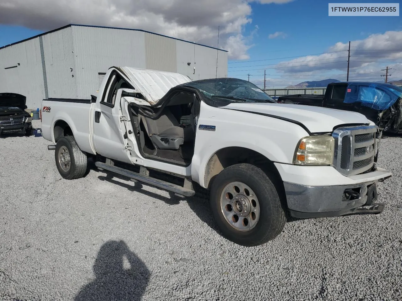 2006 Ford F350 Srw Super Duty VIN: 1FTWW31P76EC62955 Lot: 80957764