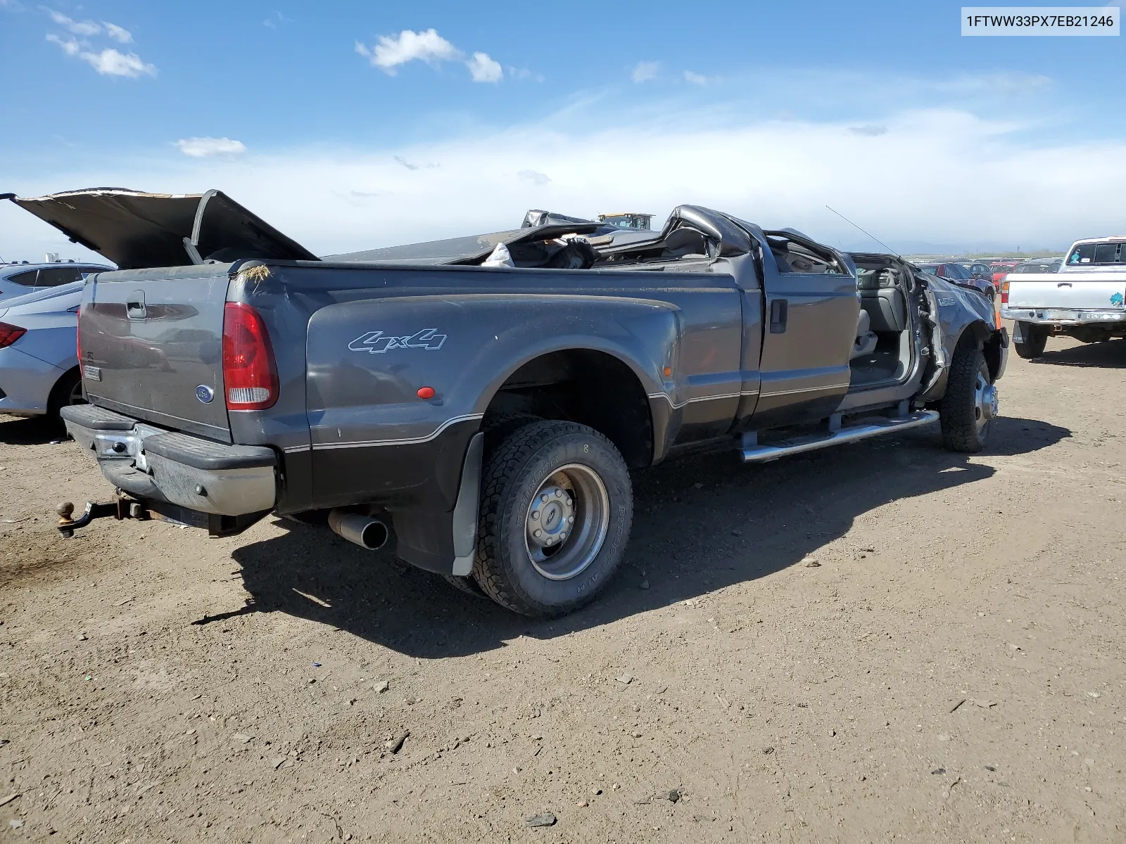 2007 Ford F350 Super Duty VIN: 1FTWW33PX7EB21246 Lot: 52573994