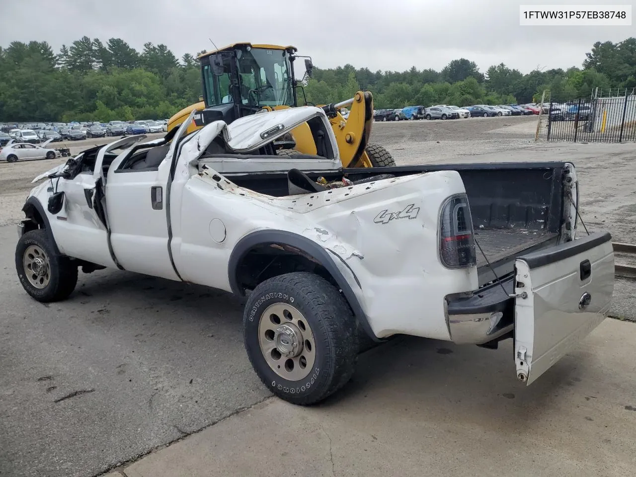 2007 Ford F350 Srw Super Duty VIN: 1FTWW31P57EB38748 Lot: 60817564