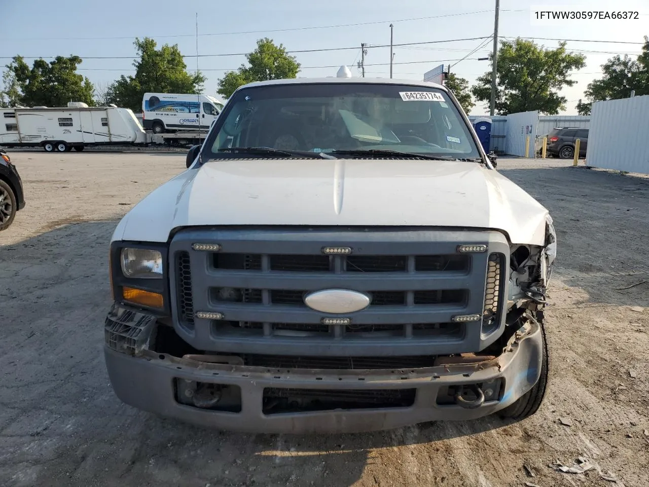 2007 Ford F350 Srw Super Duty VIN: 1FTWW30597EA66372 Lot: 64235174