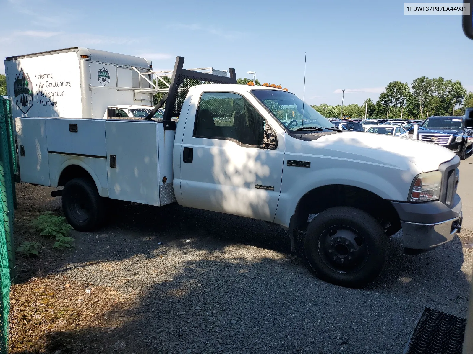 2007 Ford F350 Super Duty VIN: 1FDWF37P87EA44981 Lot: 65773834