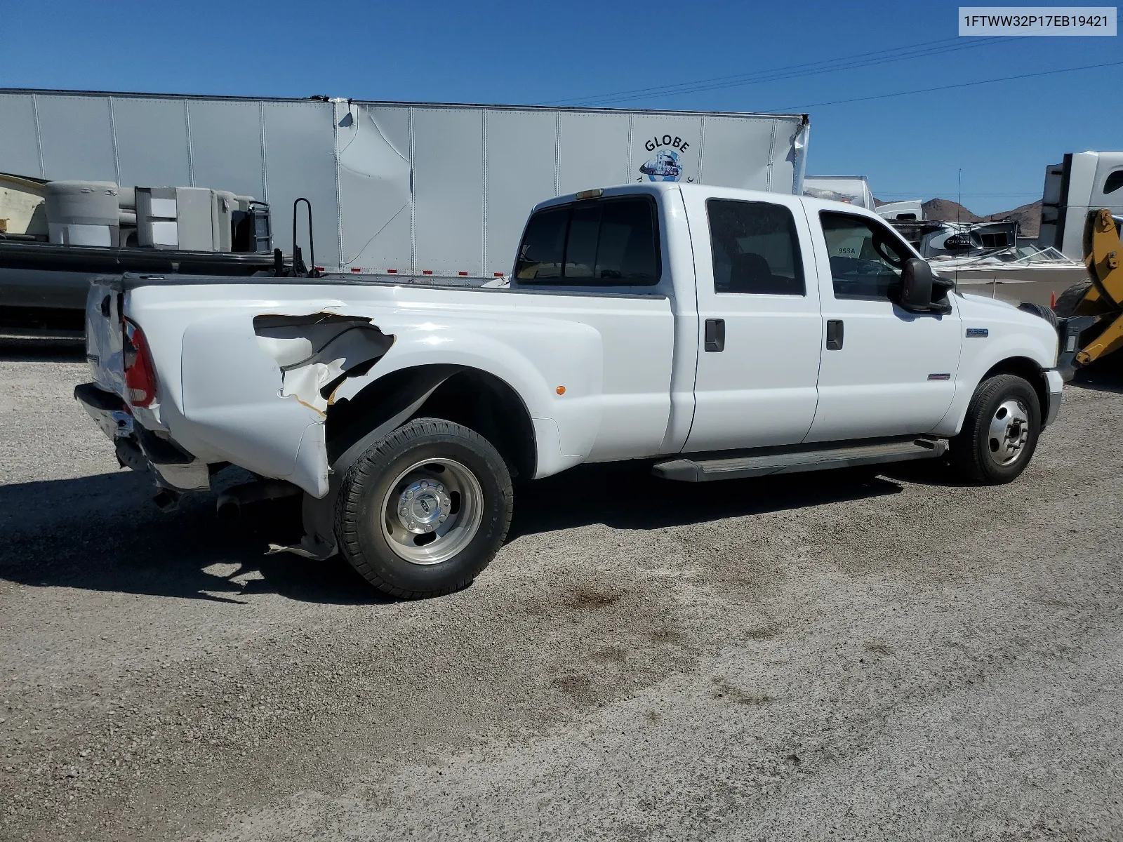 2007 Ford F350 Super Duty VIN: 1FTWW32P17EB19421 Lot: 66924254