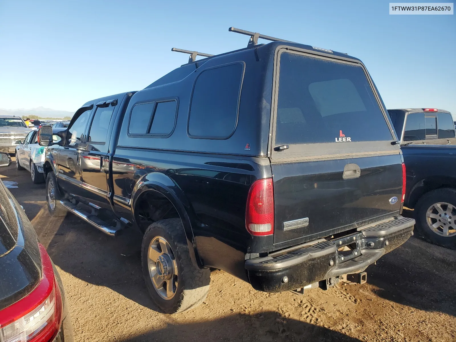 2007 Ford F350 Srw Super Duty VIN: 1FTWW31P87EA62670 Lot: 67792954