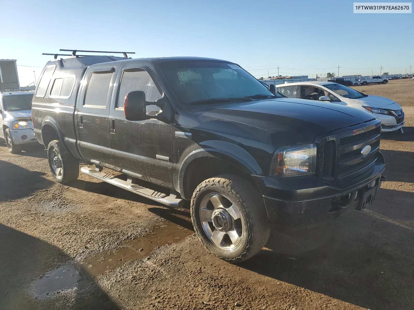 2007 Ford F350 Srw Super Duty VIN: 1FTWW31P87EA62670 Lot: 67792954