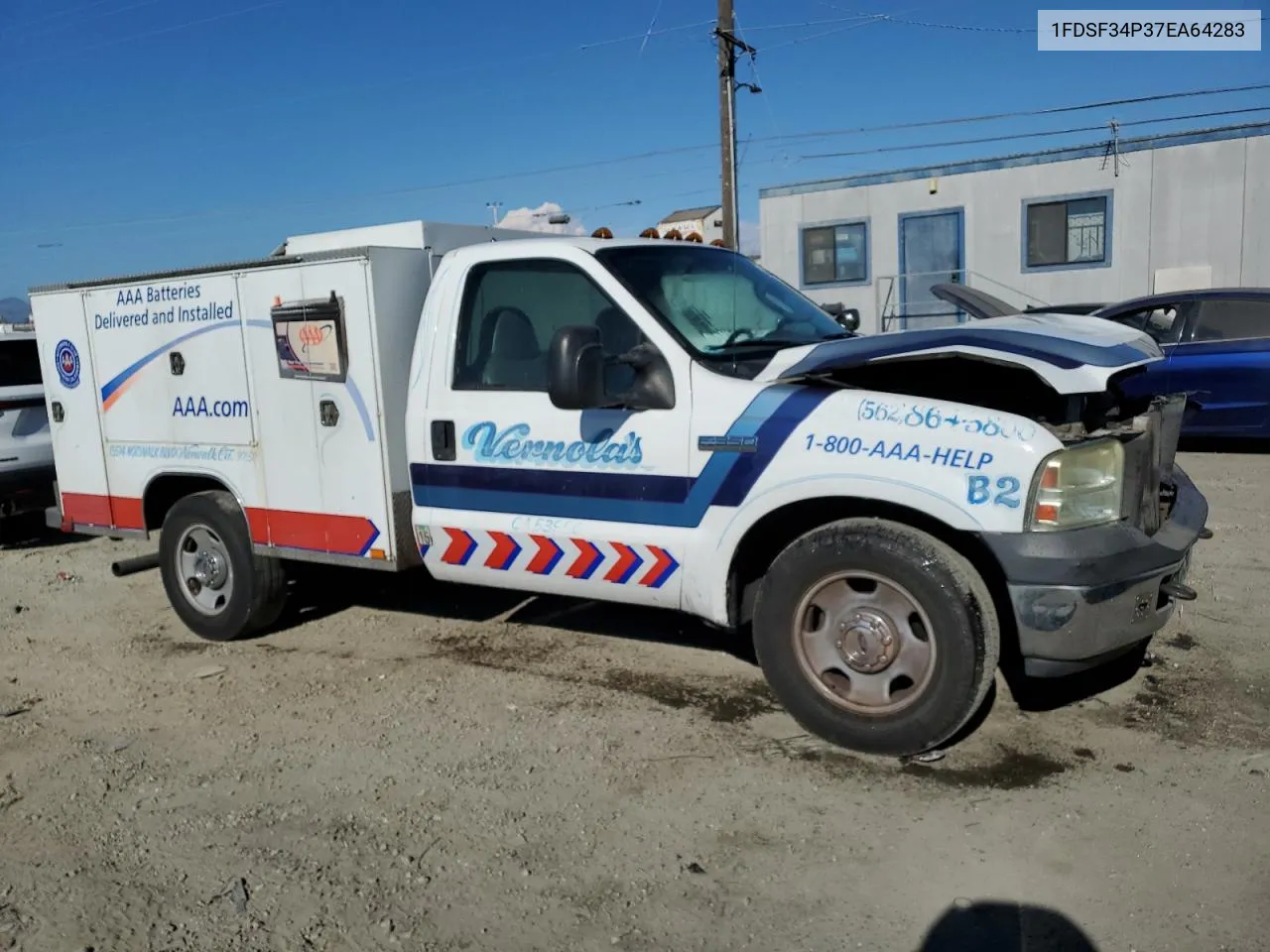 2007 Ford F350 Srw Super Duty VIN: 1FDSF34P37EA64283 Lot: 70439064