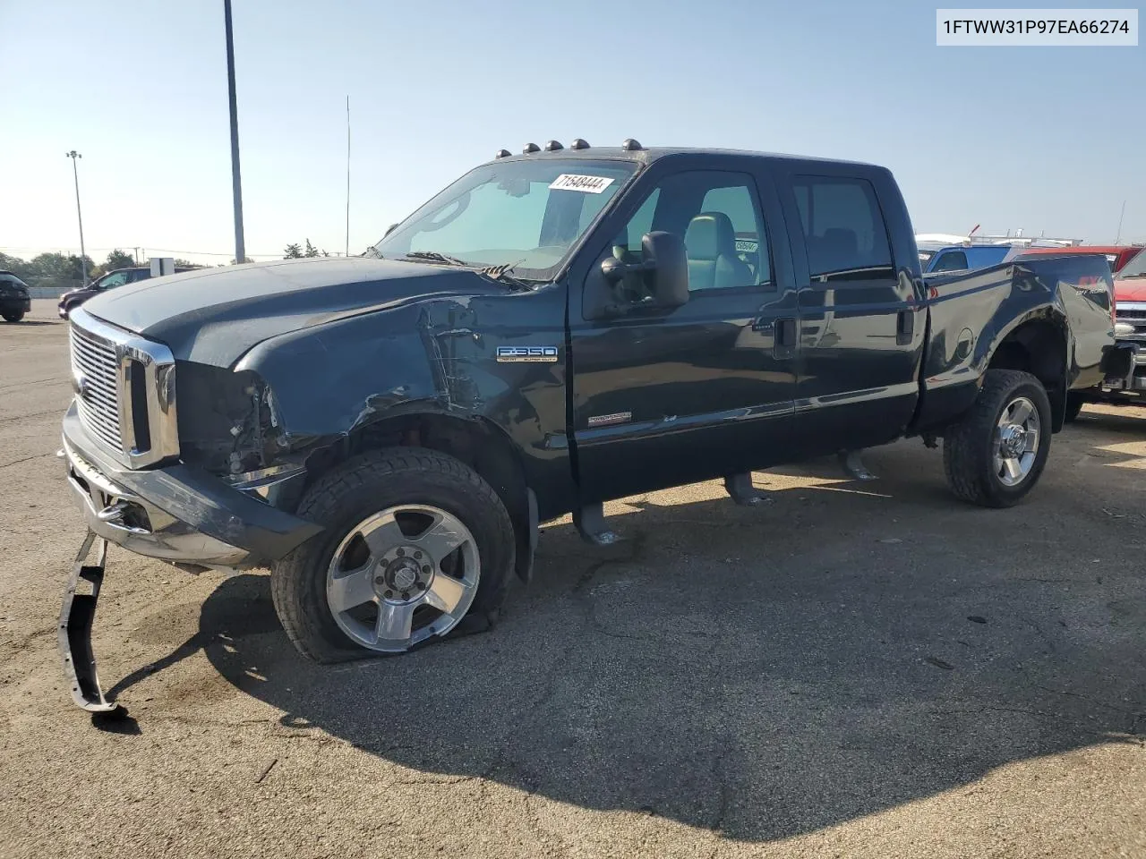 2007 Ford F350 Srw Super Duty VIN: 1FTWW31P97EA66274 Lot: 71548444