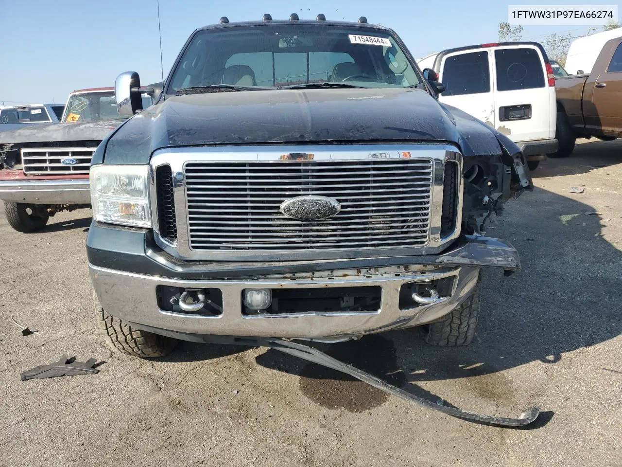 2007 Ford F350 Srw Super Duty VIN: 1FTWW31P97EA66274 Lot: 71548444