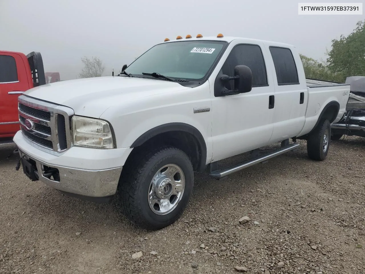 2007 Ford F350 Srw Super Duty VIN: 1FTWW31597EB37391 Lot: 72701294