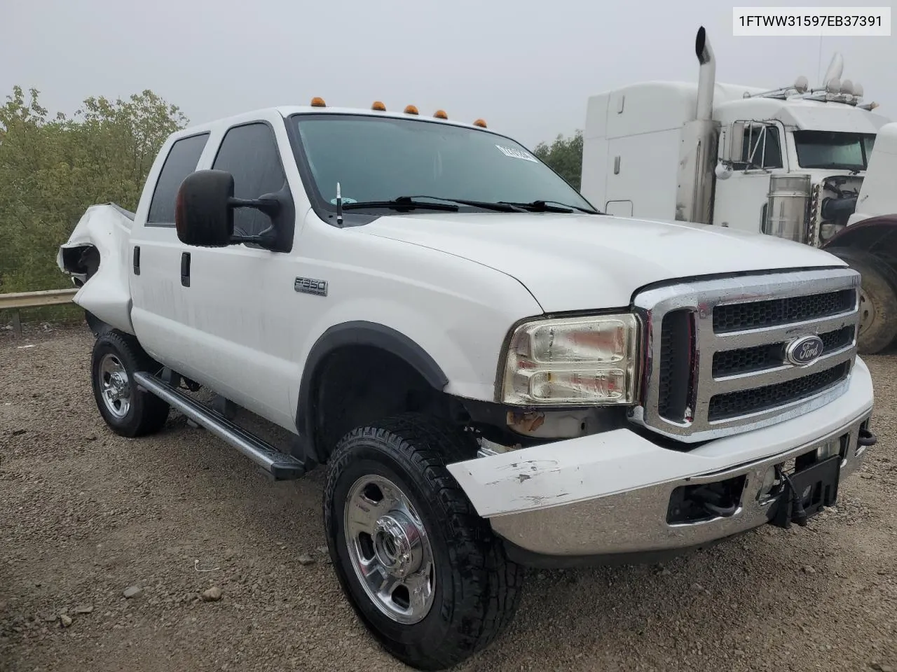 2007 Ford F350 Srw Super Duty VIN: 1FTWW31597EB37391 Lot: 72701294