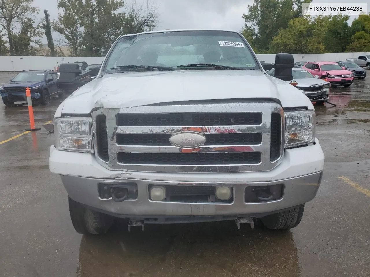 2007 Ford F350 Srw Super Duty VIN: 1FTSX31Y67EB44238 Lot: 72926304