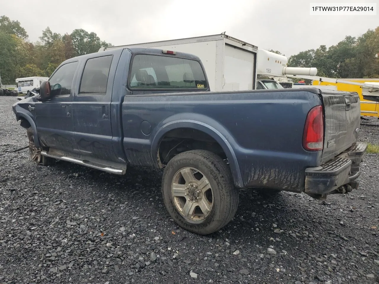 2007 Ford F350 Srw Super Duty VIN: 1FTWW31P77EA29014 Lot: 73388684