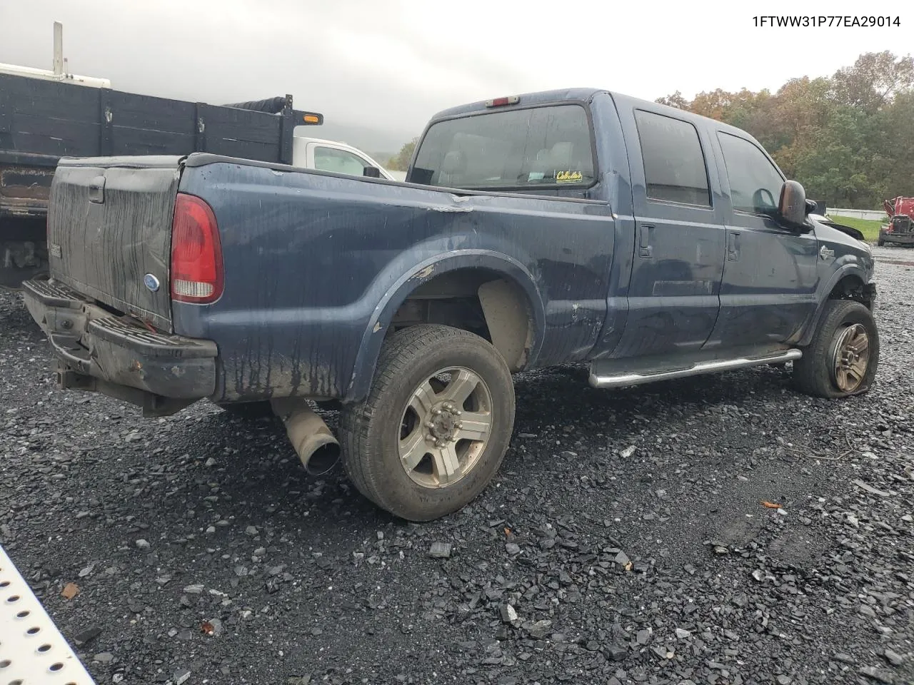 2007 Ford F350 Srw Super Duty VIN: 1FTWW31P77EA29014 Lot: 73388684