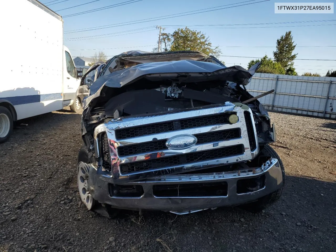 2007 Ford F350 Srw Super Duty VIN: 1FTWX31P27EA95015 Lot: 73528694