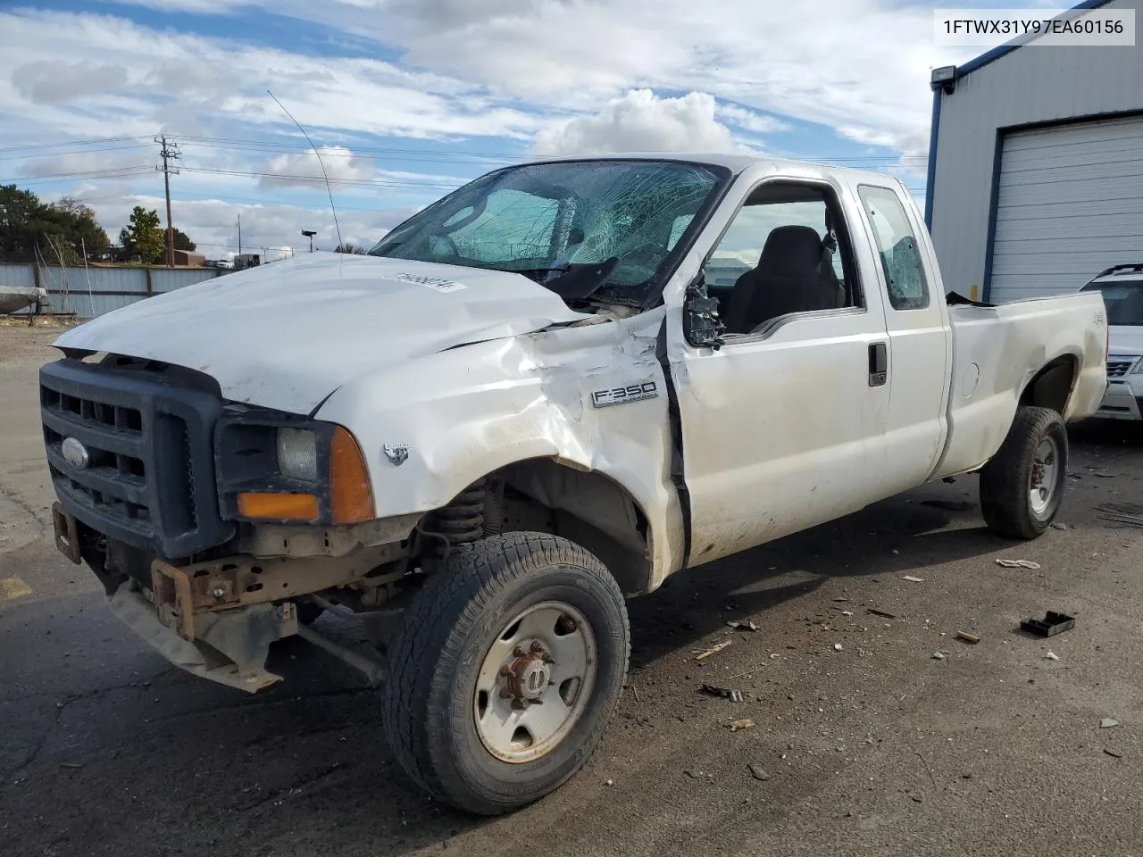 2007 Ford F350 Srw Super Duty VIN: 1FTWX31Y97EA60156 Lot: 76498074