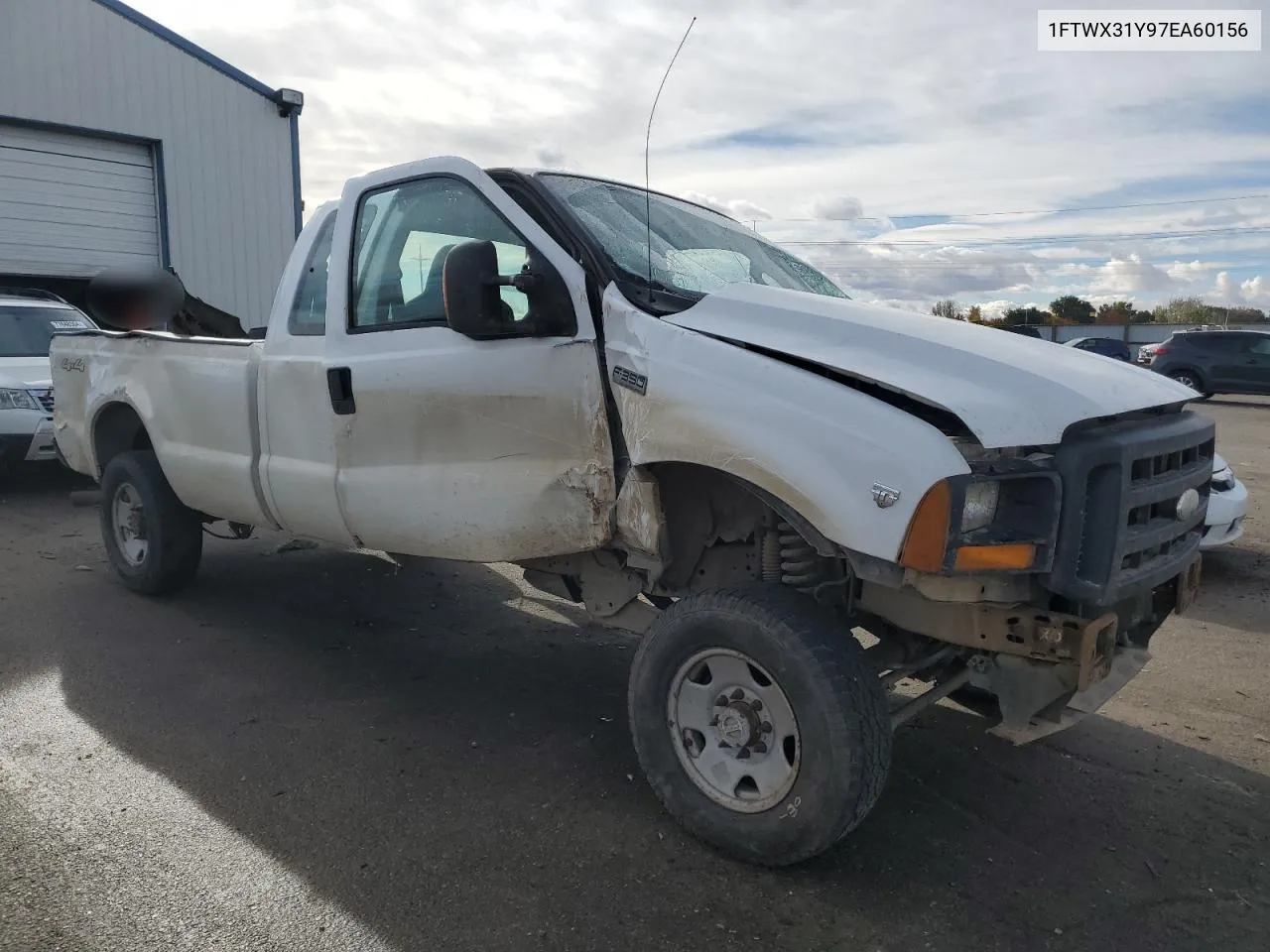 2007 Ford F350 Srw Super Duty VIN: 1FTWX31Y97EA60156 Lot: 76498074