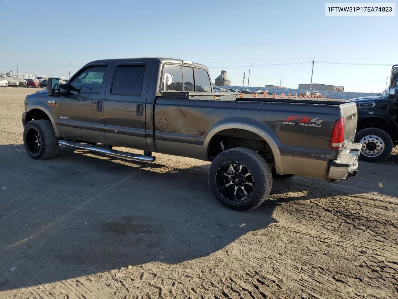 2007 Ford F350 Srw Super Duty VIN: 1FTWW31P17EA74823 Lot: 77095864