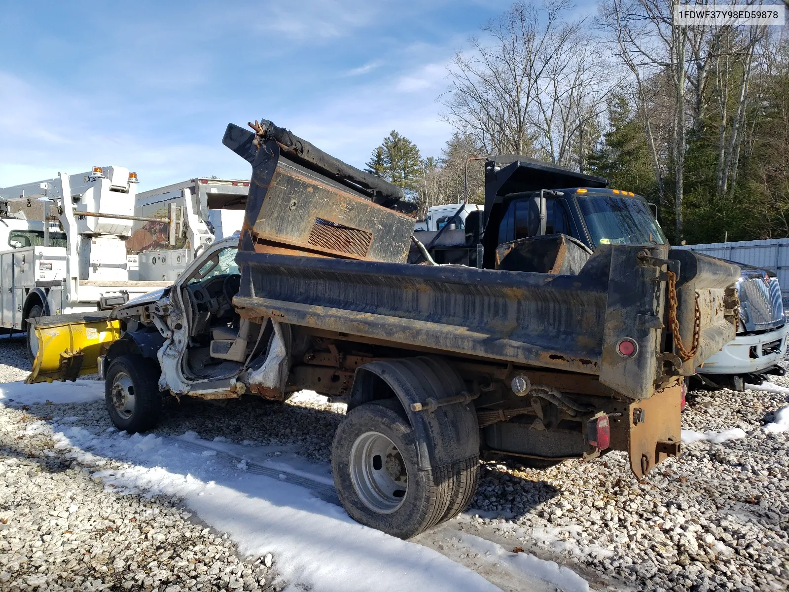 2008 Ford F350 Super Duty VIN: 1FDWF37Y98ED59878 Lot: 43824863