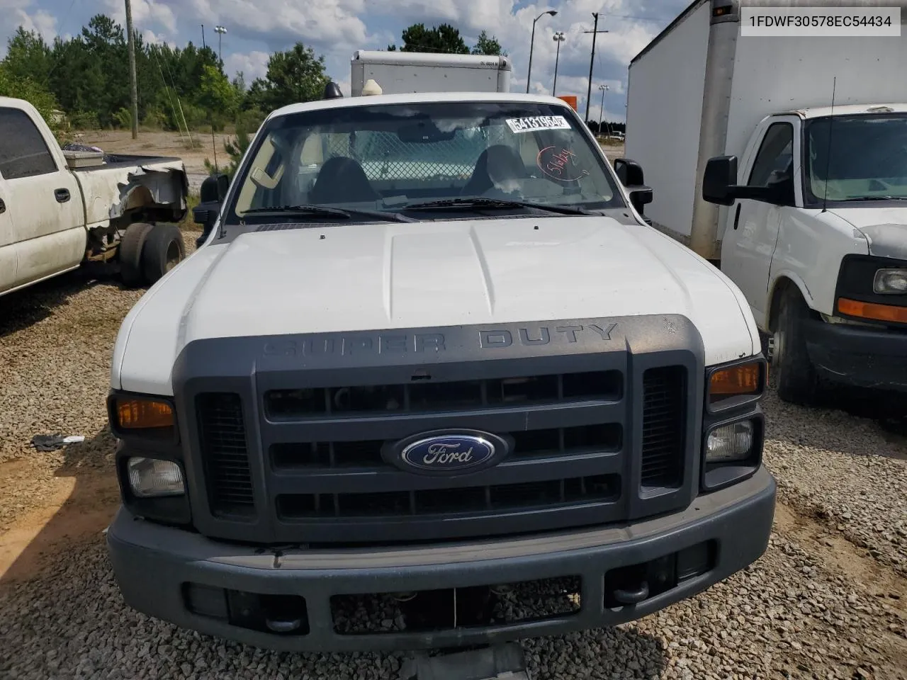 2008 Ford F350 Srw Super Duty VIN: 1FDWF30578EC54434 Lot: 54131964