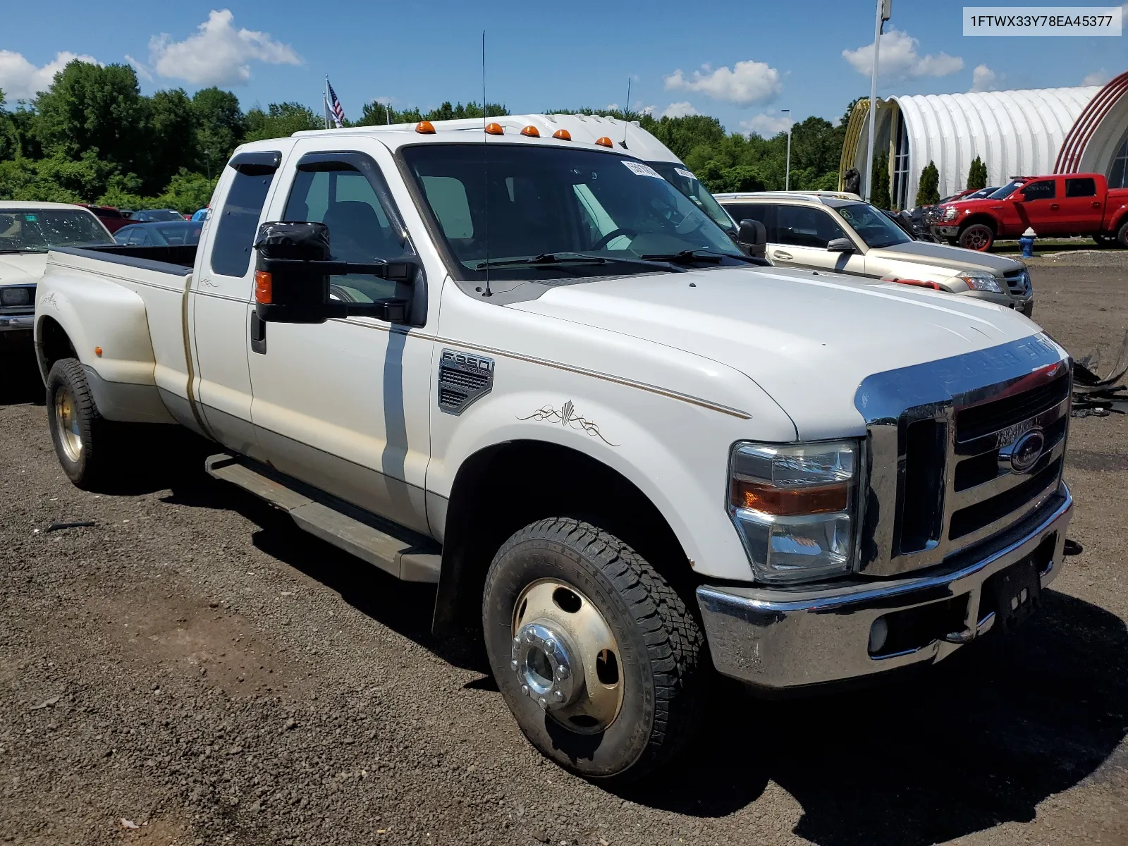 2008 Ford F350 Super Duty VIN: 1FTWX33Y78EA45377 Lot: 55910804