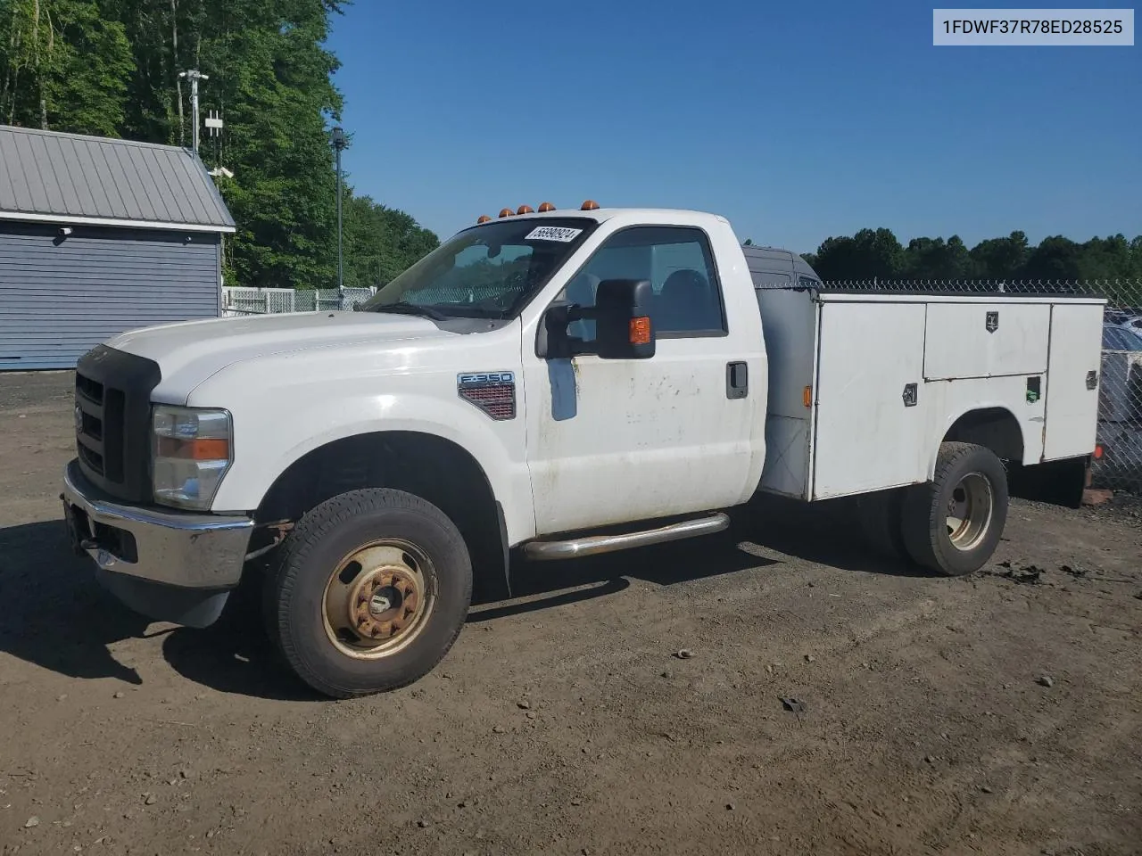 2008 Ford F350 Super Duty VIN: 1FDWF37R78ED28525 Lot: 56990924