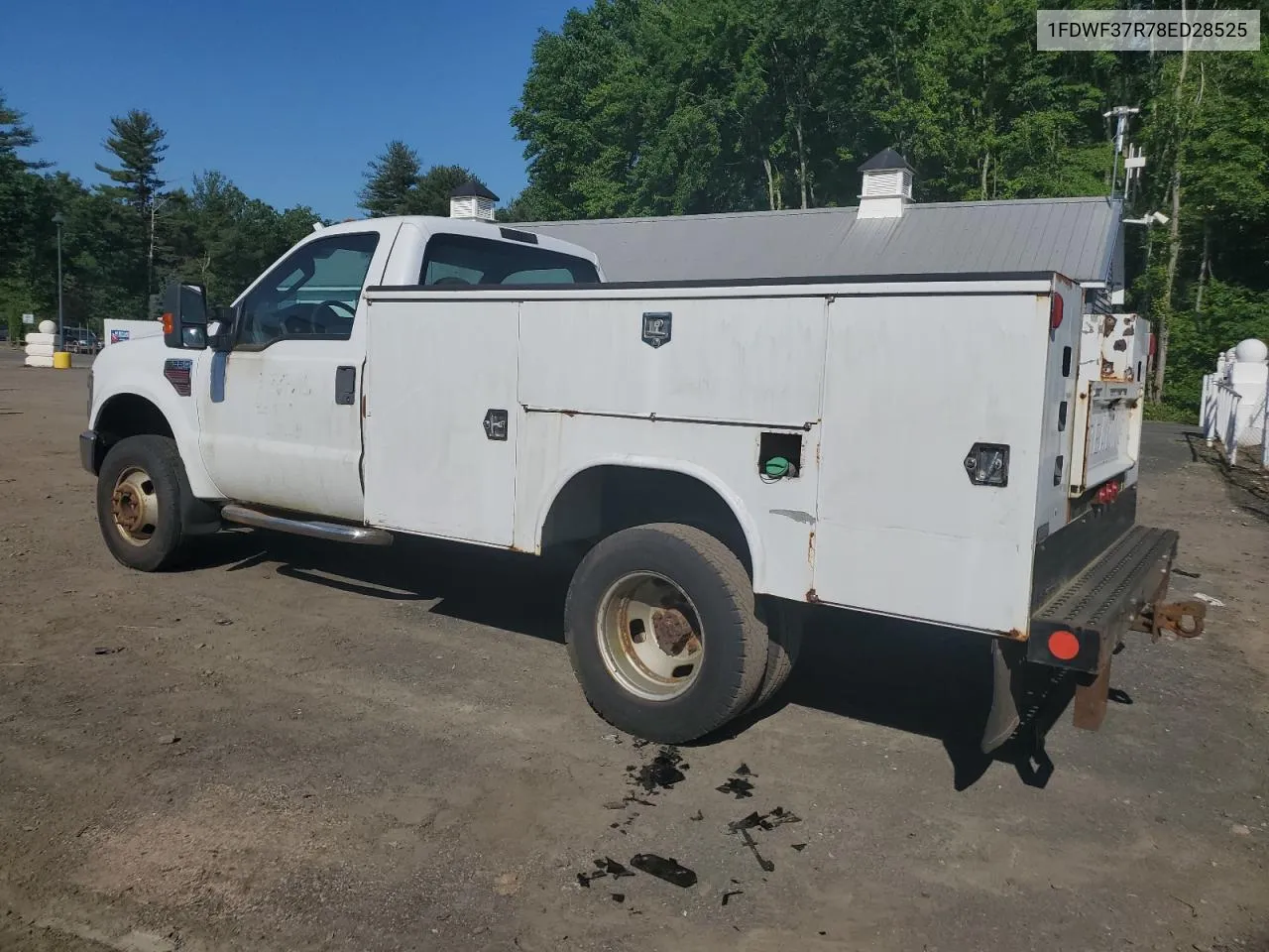 1FDWF37R78ED28525 2008 Ford F350 Super Duty