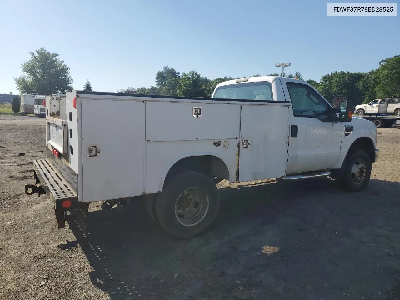 2008 Ford F350 Super Duty VIN: 1FDWF37R78ED28525 Lot: 56990924