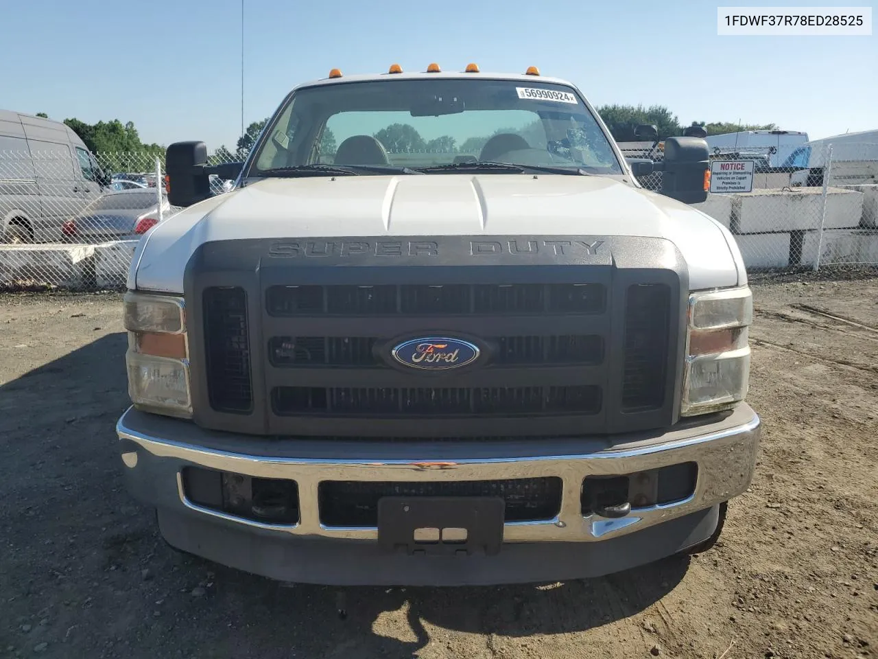 1FDWF37R78ED28525 2008 Ford F350 Super Duty