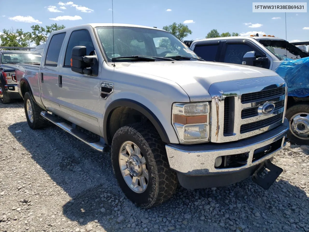 2008 Ford F350 Srw Super Duty VIN: 1FTWW31R38EB69631 Lot: 57016804