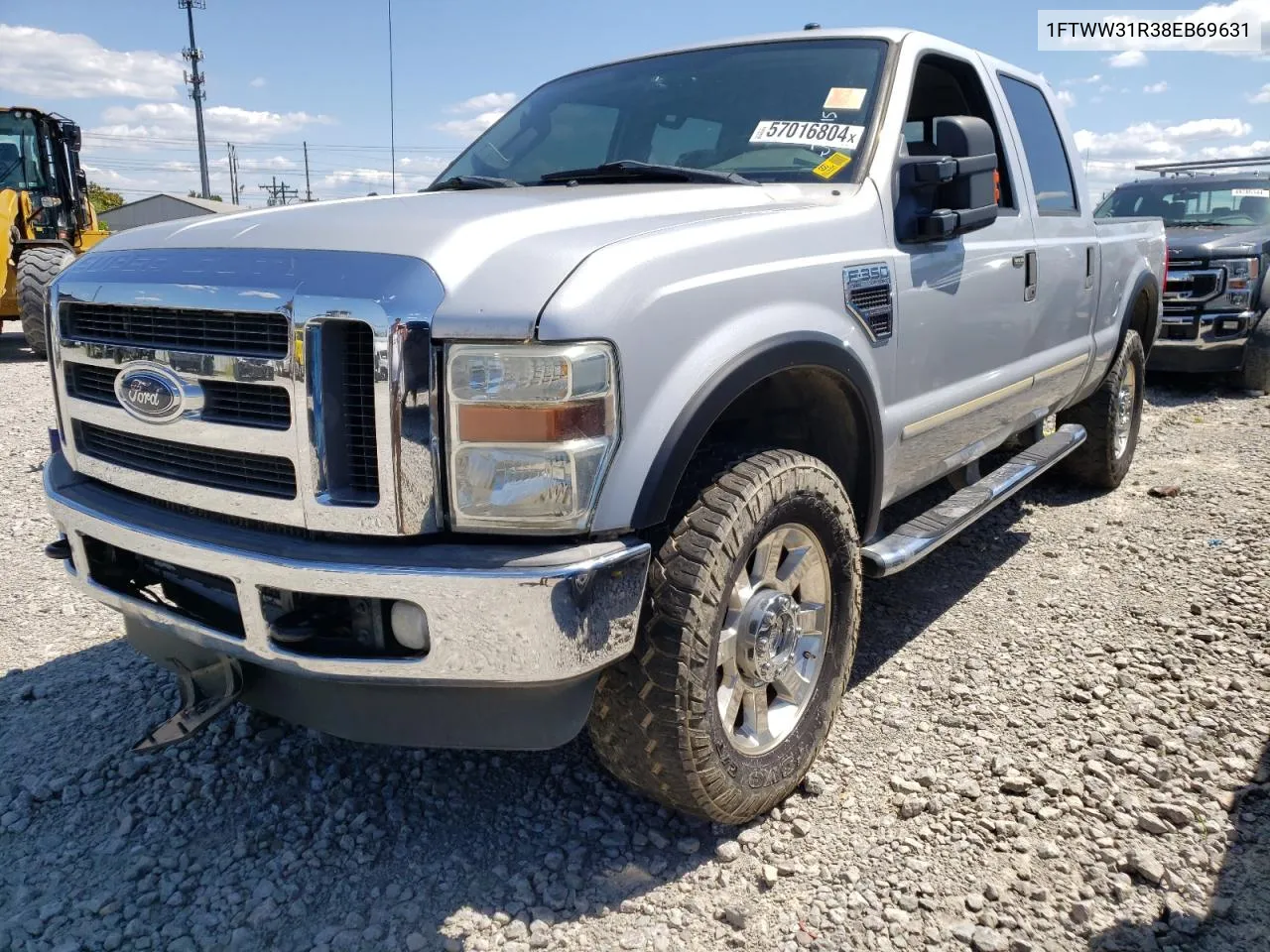 2008 Ford F350 Srw Super Duty VIN: 1FTWW31R38EB69631 Lot: 57016804