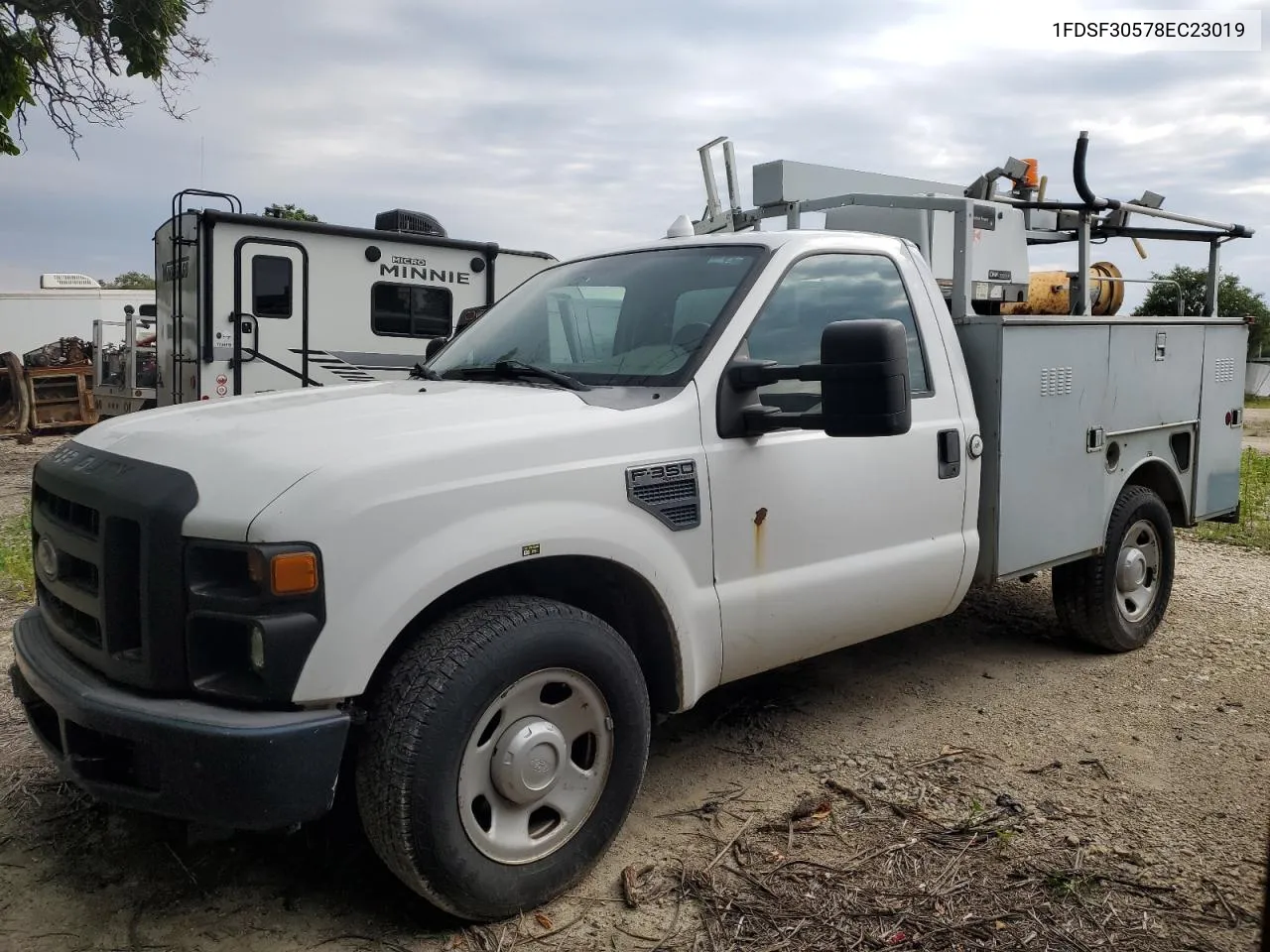 2008 Ford F350 Srw Super Duty VIN: 1FDSF30578EC23019 Lot: 58311814