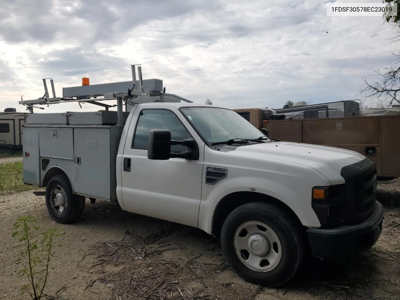 2008 Ford F350 Srw Super Duty VIN: 1FDSF30578EC23019 Lot: 58311814