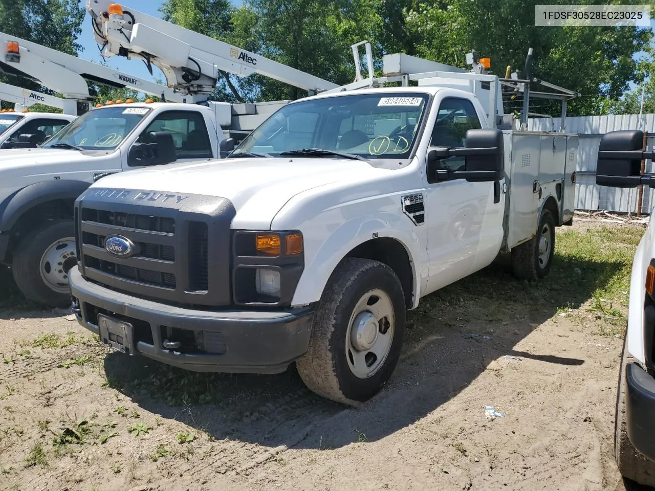 2008 Ford F350 Srw Super Duty VIN: 1FDSF30528EC23025 Lot: 59840584