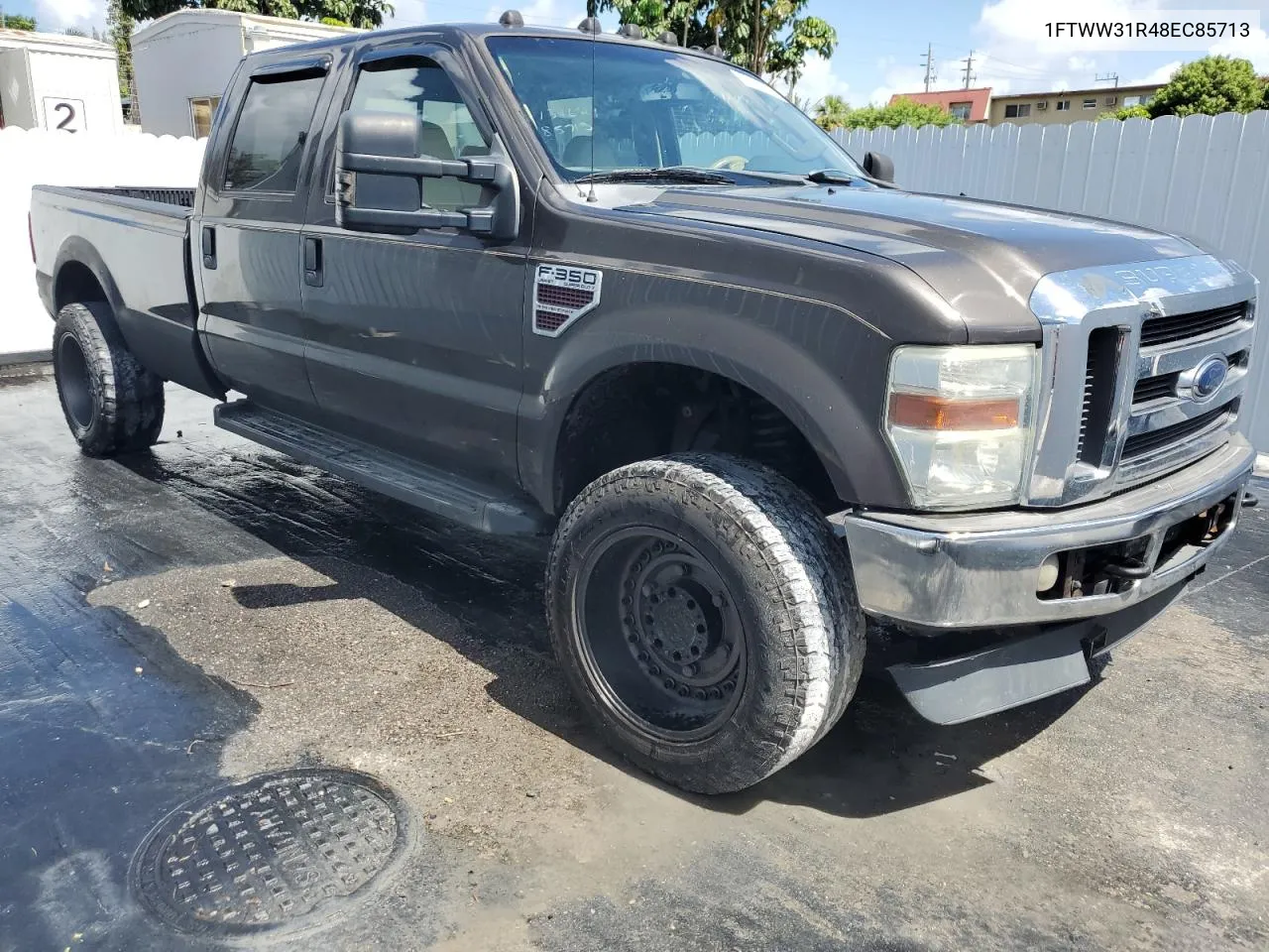 2008 Ford F350 Srw Super Duty VIN: 1FTWW31R48EC85713 Lot: 62705374