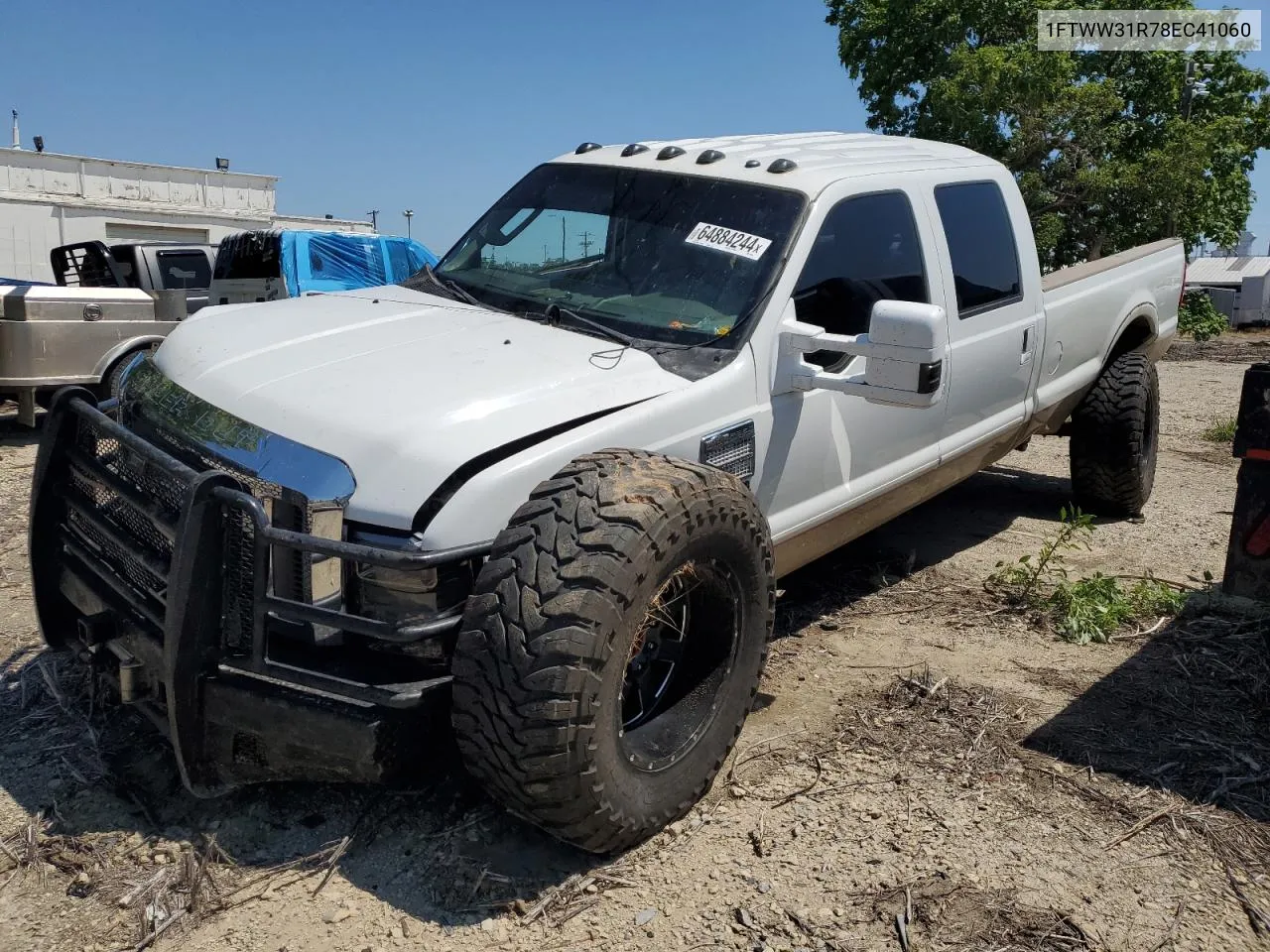 2008 Ford F350 Srw Super Duty VIN: 1FTWW31R78EC41060 Lot: 64884244