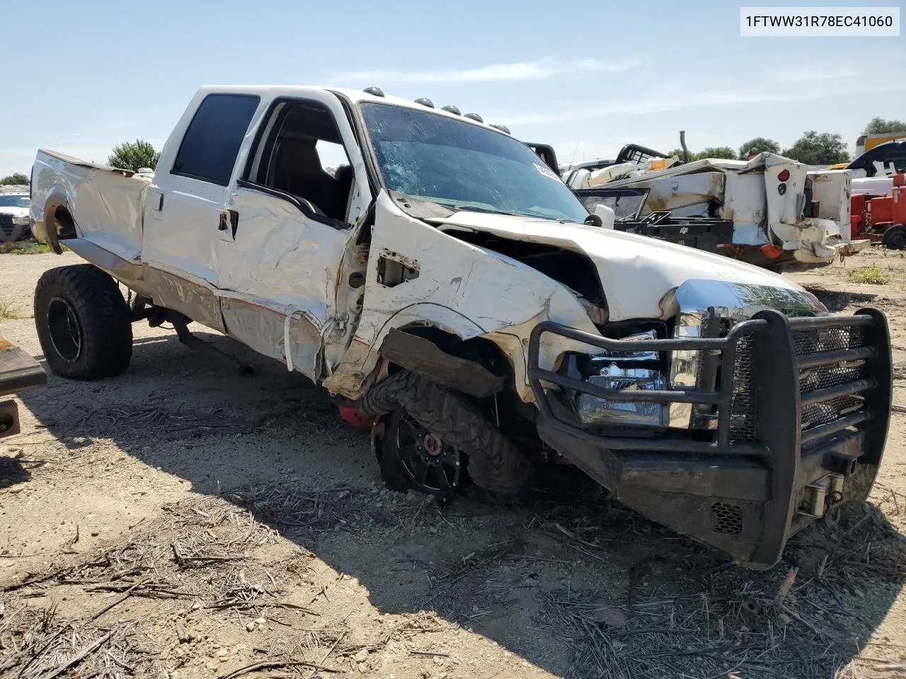 2008 Ford F350 Srw Super Duty VIN: 1FTWW31R78EC41060 Lot: 64884244