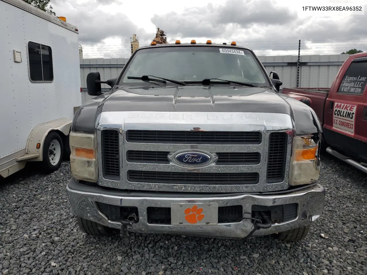 2008 Ford F350 Super Duty VIN: 1FTWW33RX8EA96352 Lot: 65943434