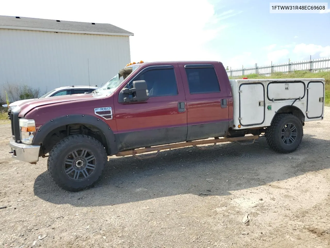 2008 Ford F350 Srw Super Duty VIN: 1FTWW31R48EC69608 Lot: 66162264